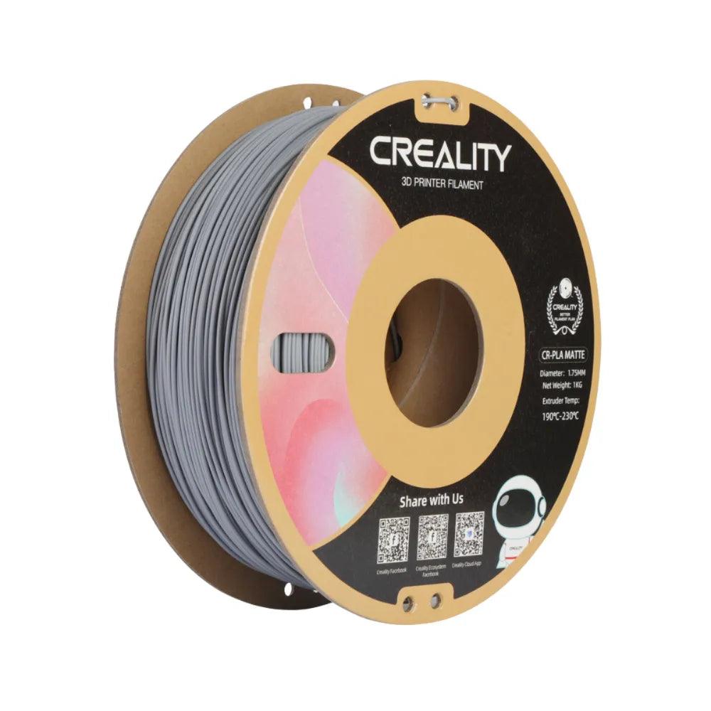 Filamento 3D Creality CR-PLA 1,75mm Cinza fosco - 3301010299 - Mega Market