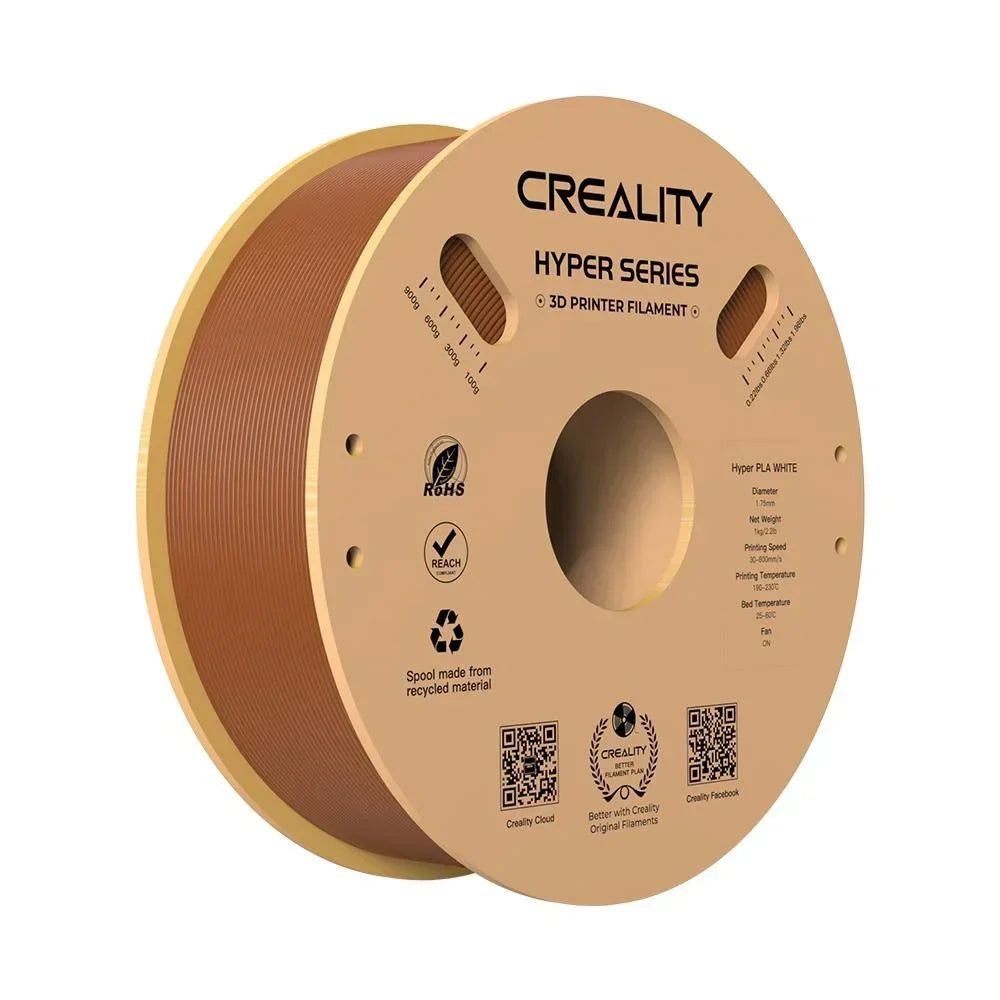 Filamento 3D Creality HyperSeries PLA 1,75mm Marrom - 3301010382