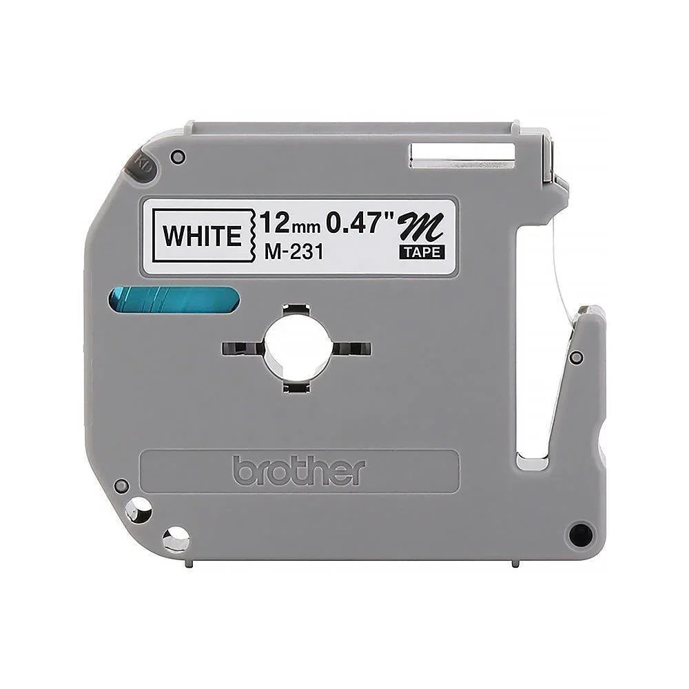 Fita Brother Branca para Rotuladores 12mm x 8m - M231 - Mega Market