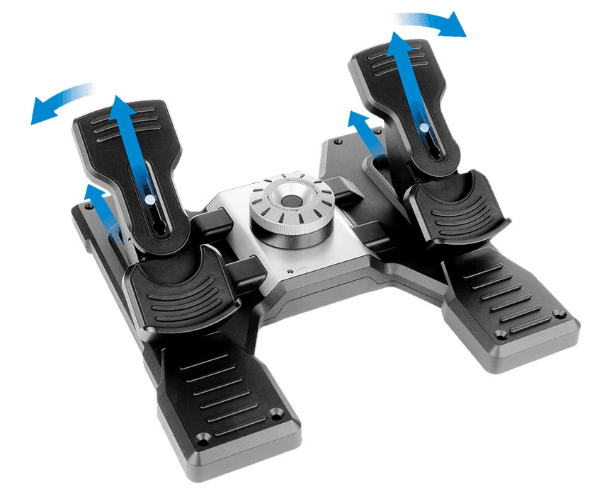 Flight Rudder LOGITECH G Pedals 945-000024 - Mega Market