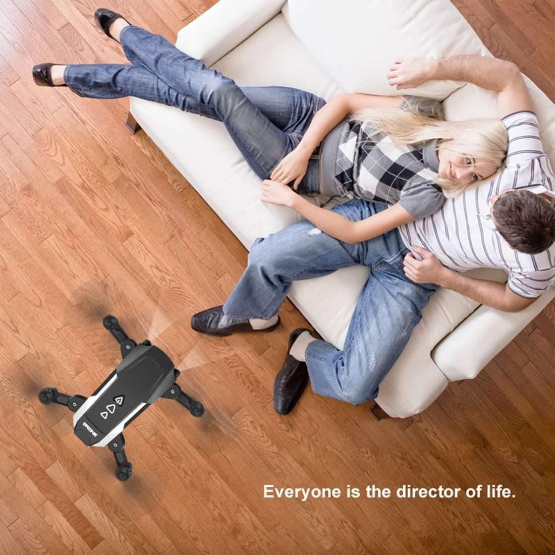 FLY ZANG 2.0 ® - Mini Drone com Camera 1080p + Case - Mega Market