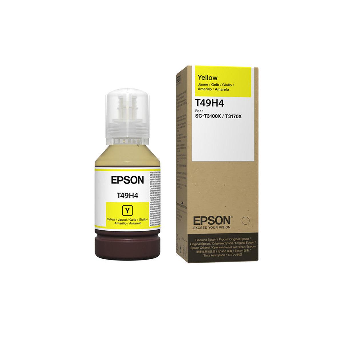 Garrafa de Tinta Epson Amarelo 140ml T49H400 - Mega Market