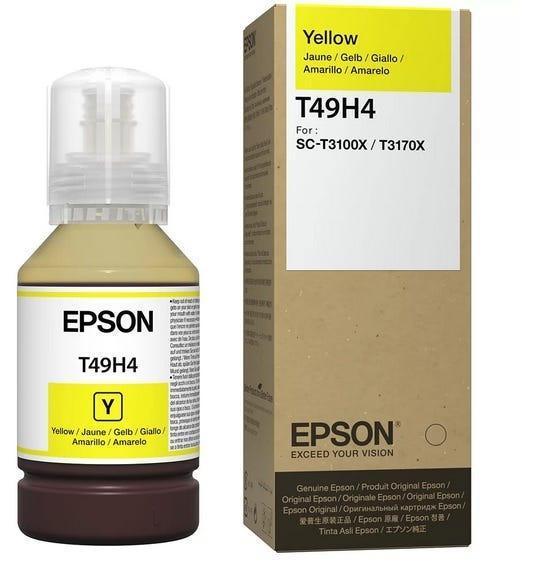 Garrafa de Tinta Epson Amarelo 140ml T49H400 - Mega Market