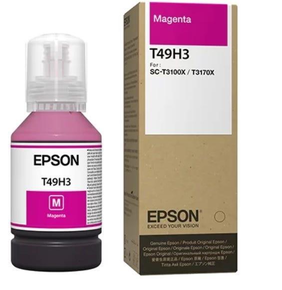 Garrafa de Tinta Epson Magenta 140ml T49H300 - Mega Market