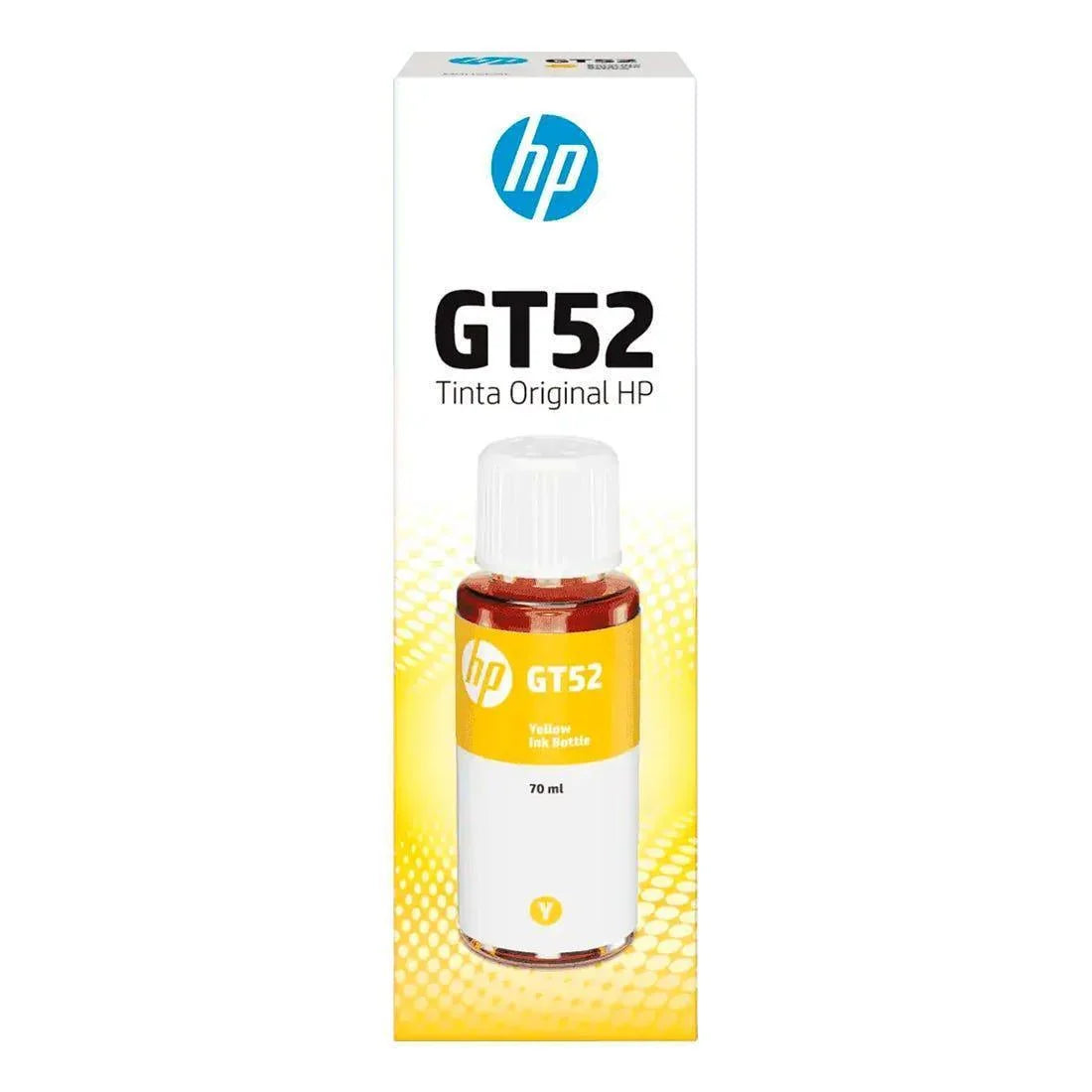 Garrafa de Tinta HP GT52 Amarelo - M0H56AL - Mega Market