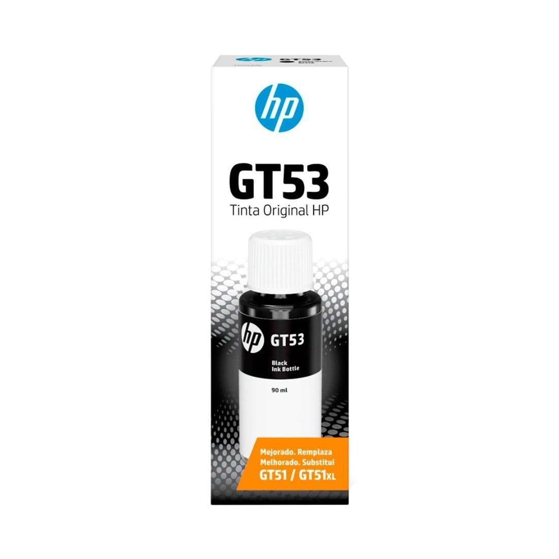 Garrafa de Tinta HP GT53 Preto - 1VV22AL - Mega Market