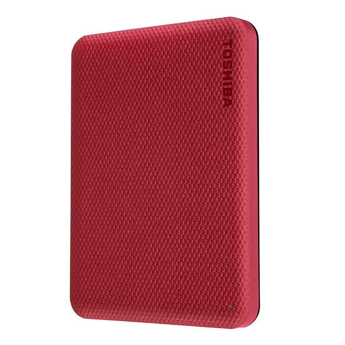 HD Externo Toshiba 2TB Canvio Advance Vermelh HDTCA20XR3AA I - Mega Market