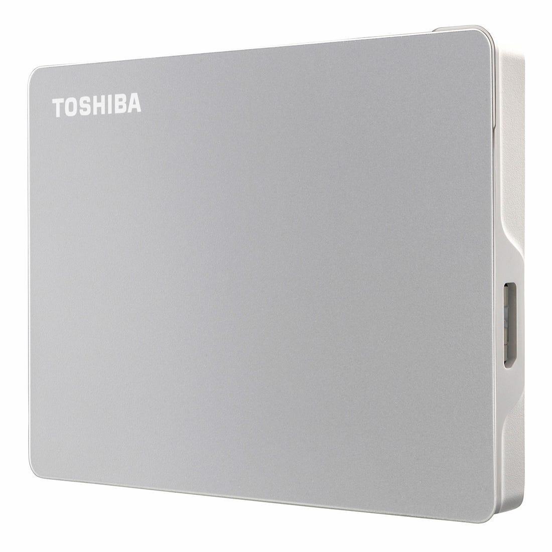 HD Externo Toshiba 4TB Canvio FLEX Prata HDTX140XSCCA I - Mega Market