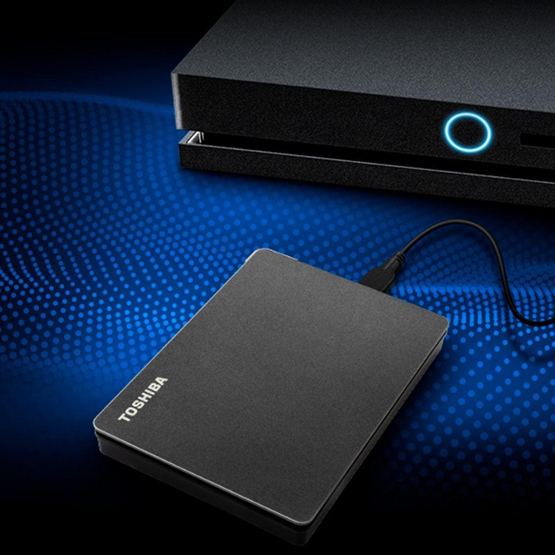 HD Externo Toshiba 4TB Canvio Gaming Preto HDTX140XK3CA I - Mega Market