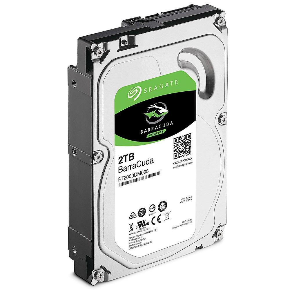 HD Interno Seagate BarraCuda 2TB 2TB SATA III 3.5' ST2000DM008 I - Mega Market