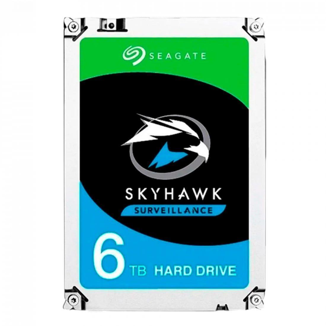 HD Interno Seagate SkyHawk 6TB SATA III 3.5' ST6000VX001 I - Mega Market