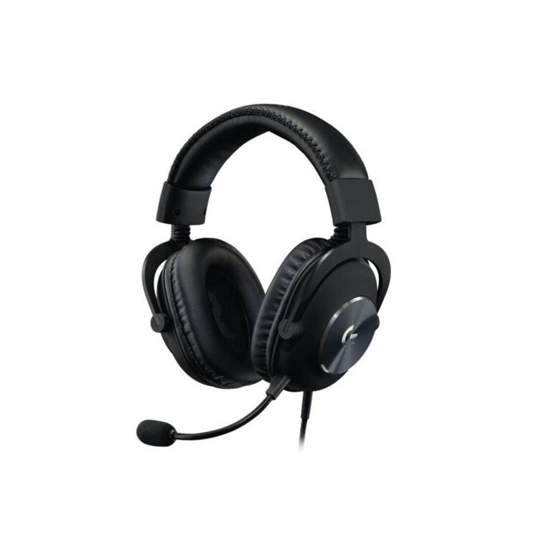 Headset Gamer Logitech G PRO Preto estéreo 981-000811 - Mega Market