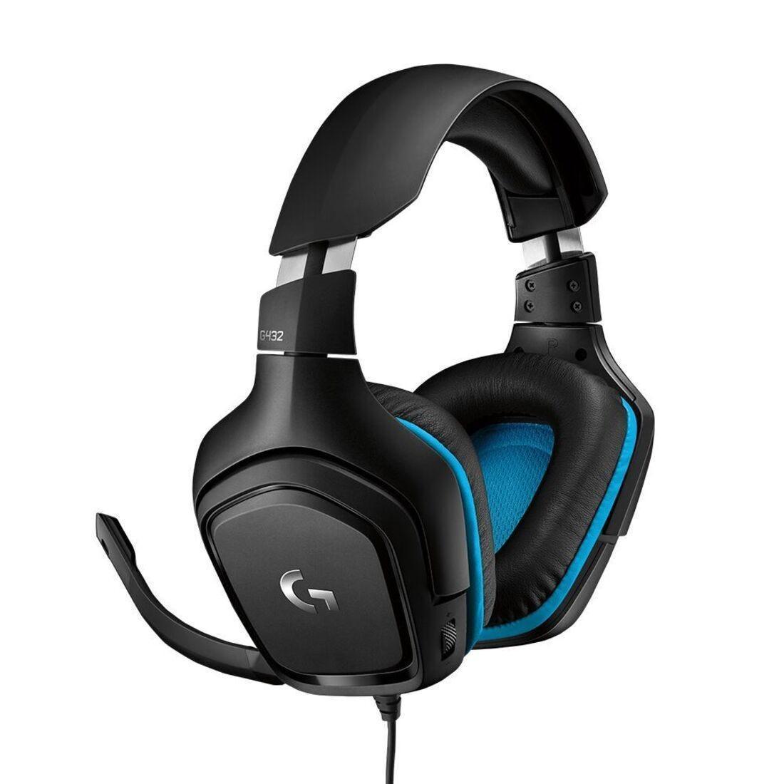 Headset Gamer Logitech G432 Pt Surround 7.1 981-000769 - Mega Market
