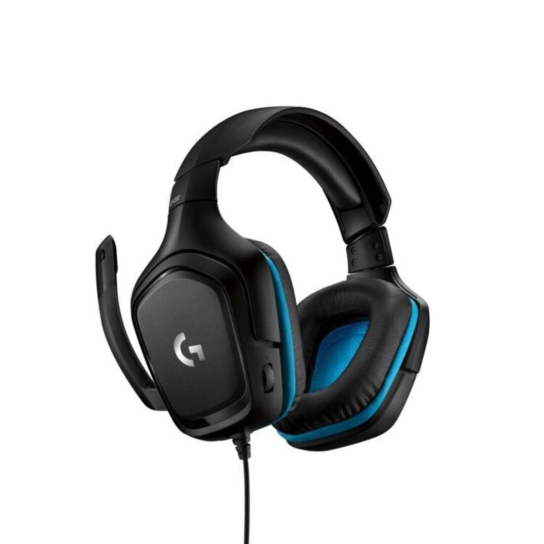 Headset Gamer Logitech G432 Pt Surround 7.1 981-000769 - Mega Market