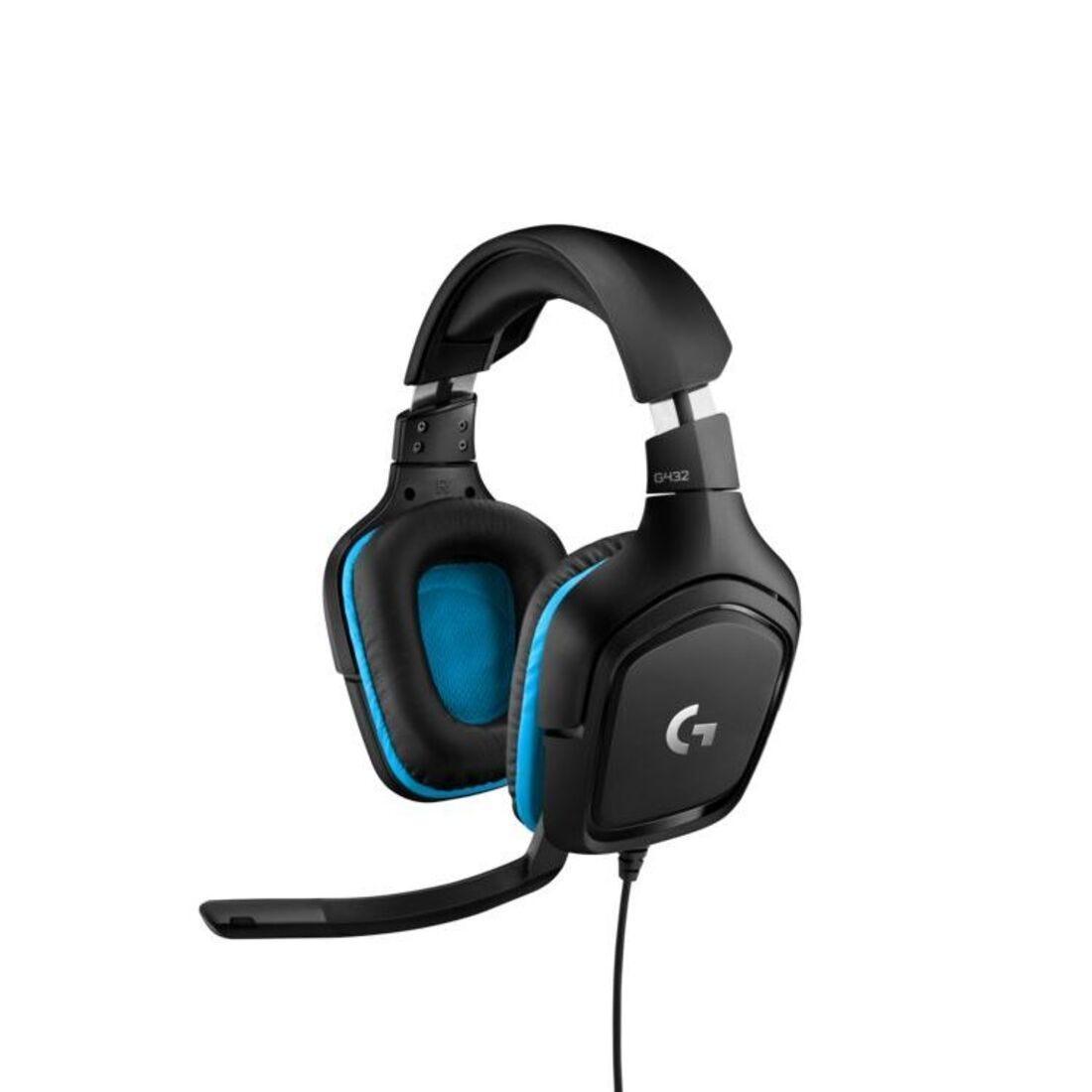 Headset Gamer Logitech G432 Pt Surround 7.1 981-000769 - Mega Market