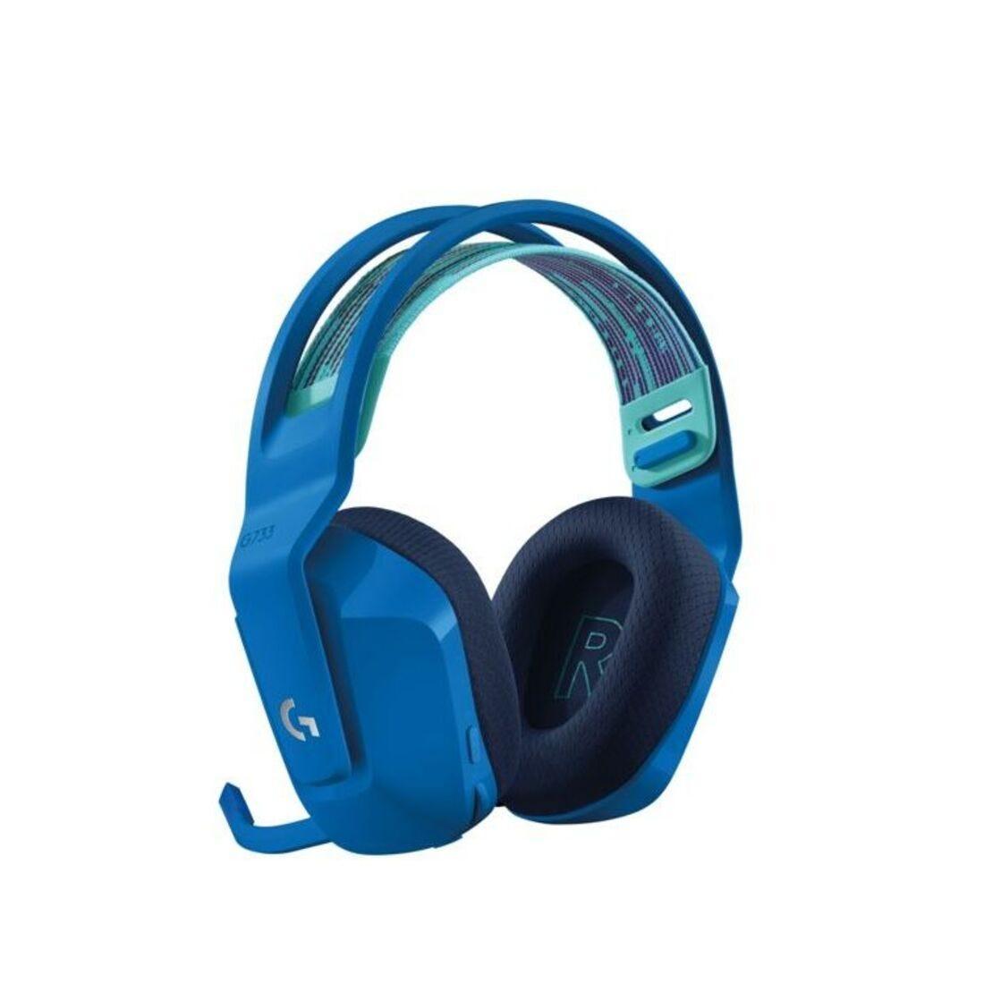 Headset Gamer Logitech G733 Azul Sem Fio 981-000942 - Mega Market