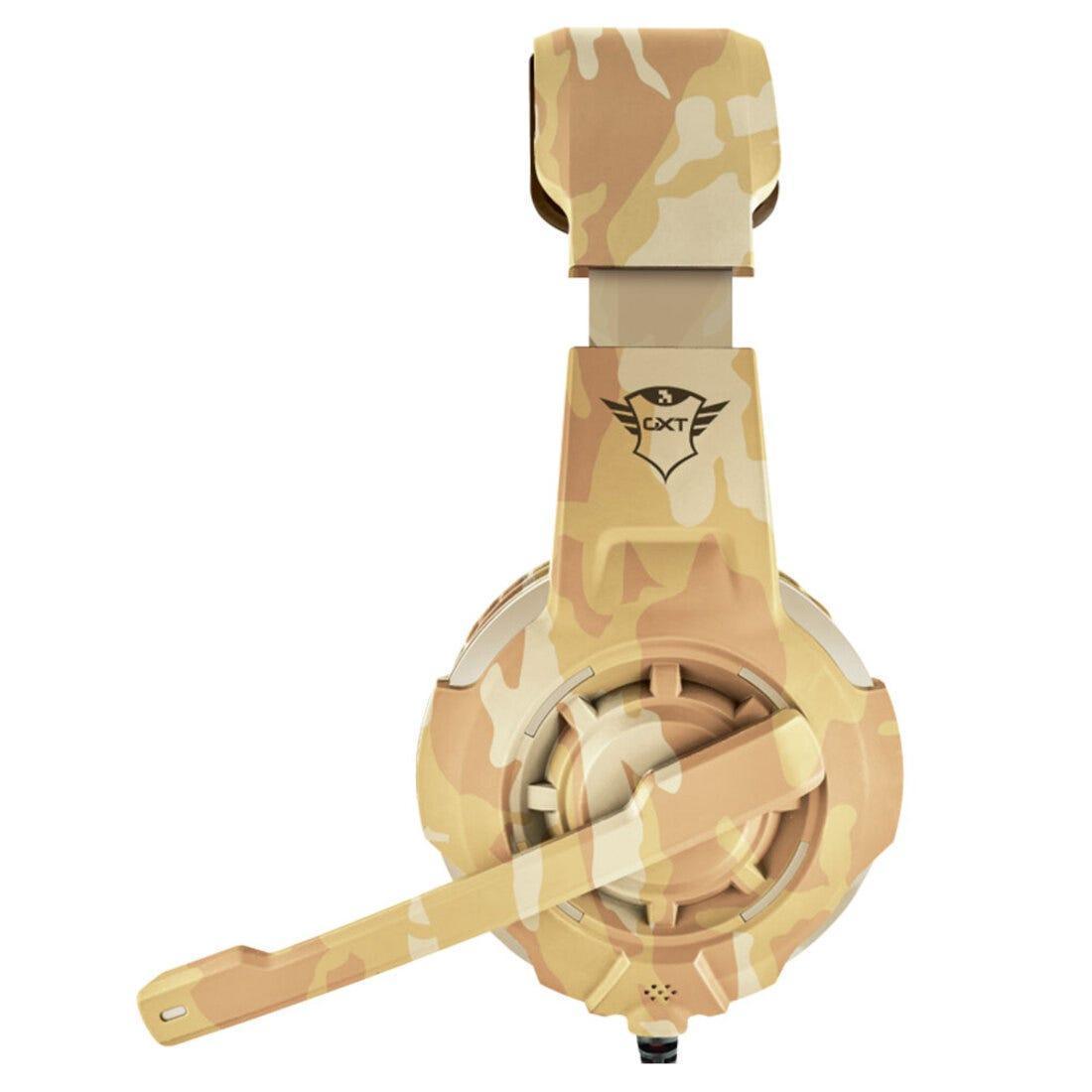 Headset Gamer Trust GXT 310 Radius Desert 22208i - Mega Market