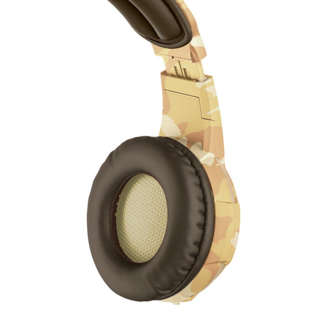 Headset Gamer Trust GXT 310 Radius Desert 22208i - Mega Market