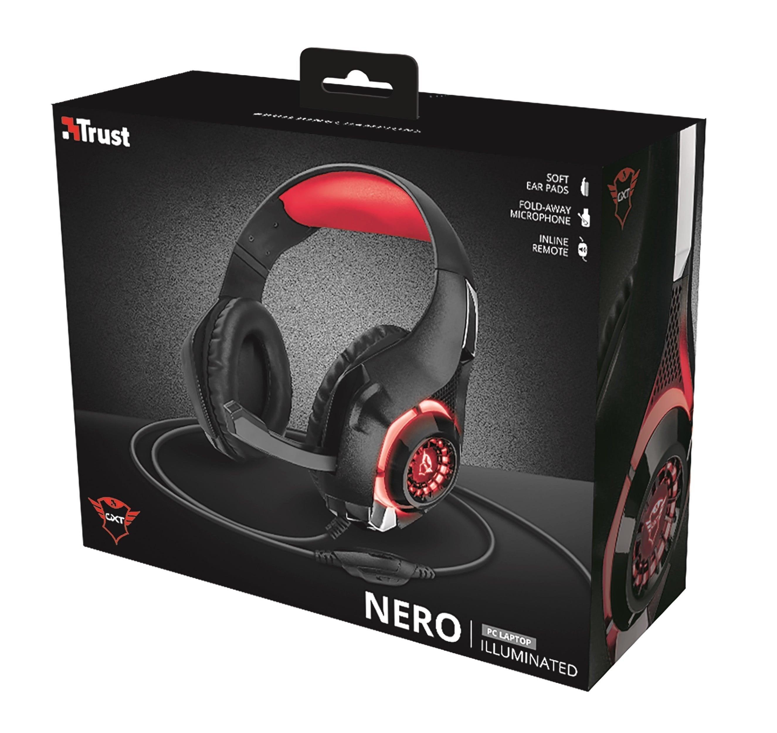 Headset Gamer Trust GXT 313 Nero Black 21601i - Mega Market