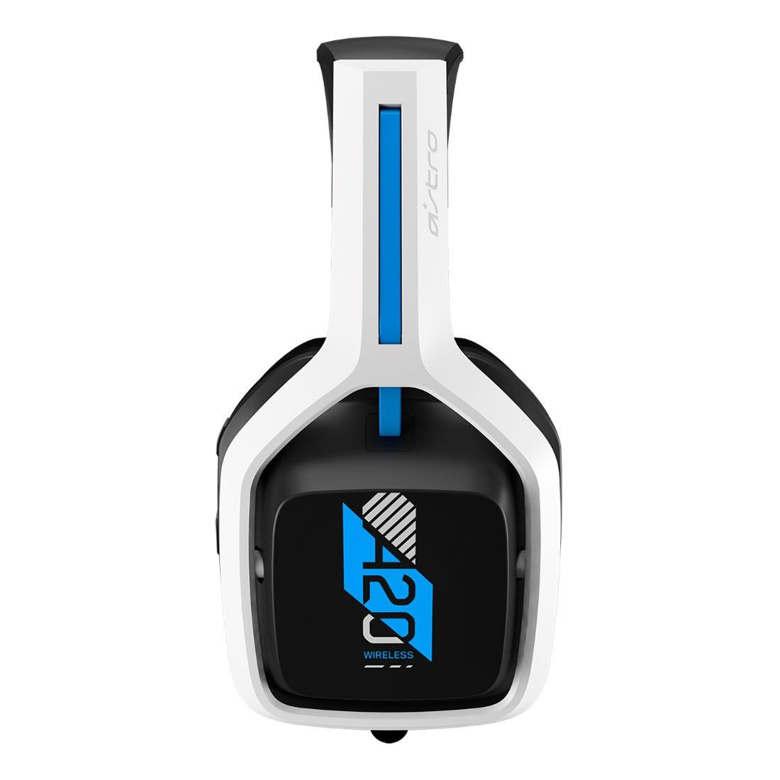 Headset Logitech Astro A20 Branco e Azul para Playstation 5 - 939-001877 - Mega Market
