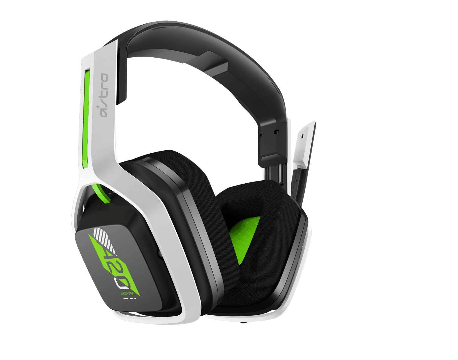 Headset Logitech Astro A20 Xbox Branco/Verde 939-001883 - Mega Market