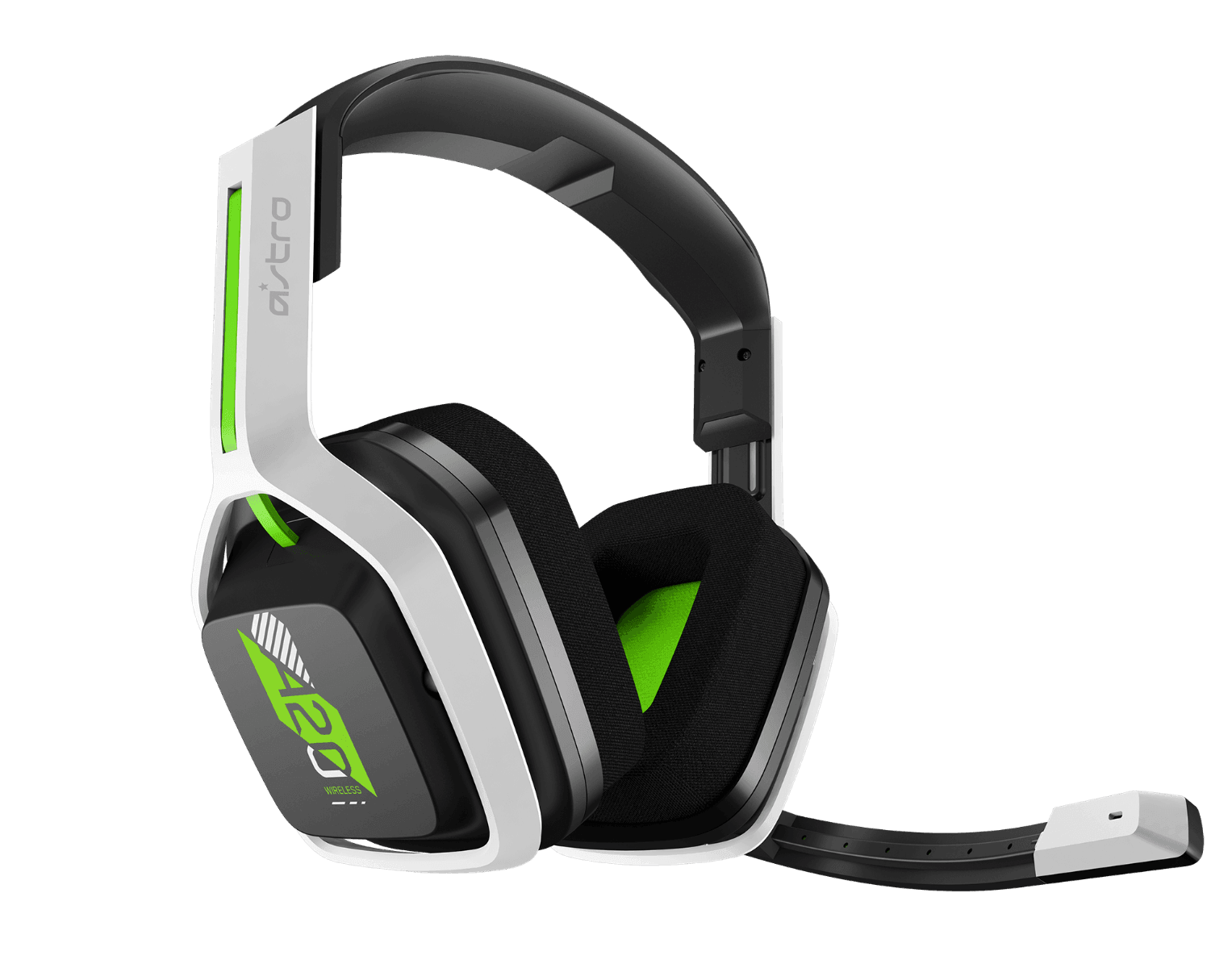 Headset Logitech Astro A20 Xbox Branco/Verde 939-001883 - Mega Market
