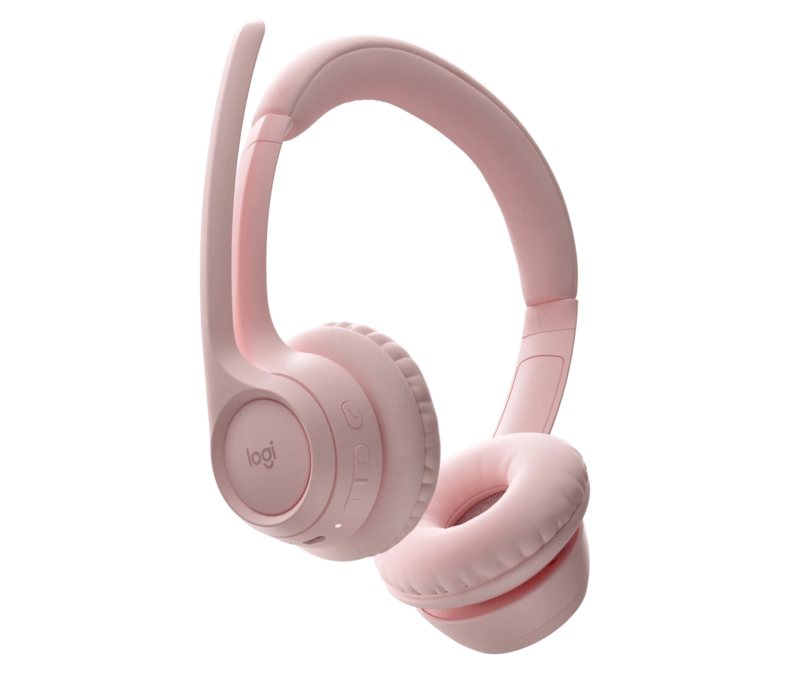 Headset Logitech Zone 300 Rosa sem Fio - 981-001411 - Mega Market