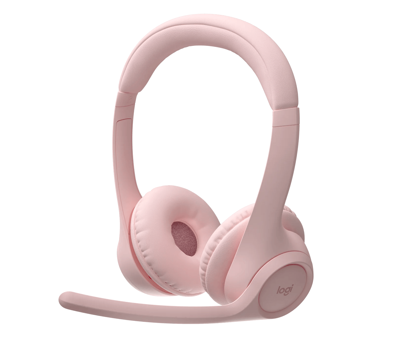 Headset Logitech Zone 300 Rosa sem Fio - 981-001411 - Mega Market