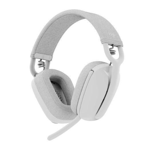 Headset Logitech Zone Vibe 100 Branco sem Fio 981-001218 - Mega Market