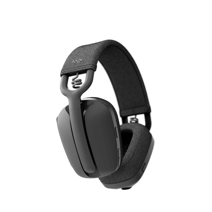 Headset Logitech Zone Vibe 100 Grafite sem Fio - 981-001214 - Mega Market