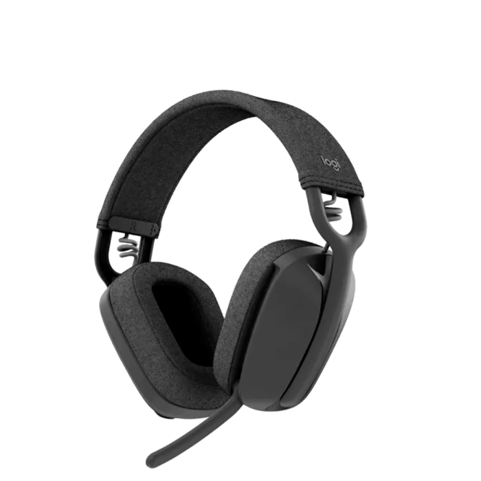 Headset Logitech Zone Vibe 100 Grafite sem Fio - 981-001214 - Mega Market