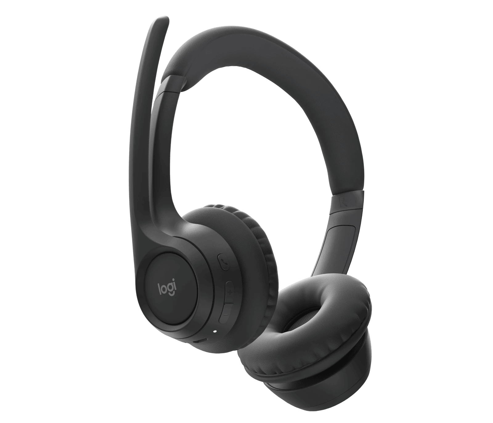 Headset Logitech Zone Vibe 305 Preto Teams - 981-001450 - Mega Market