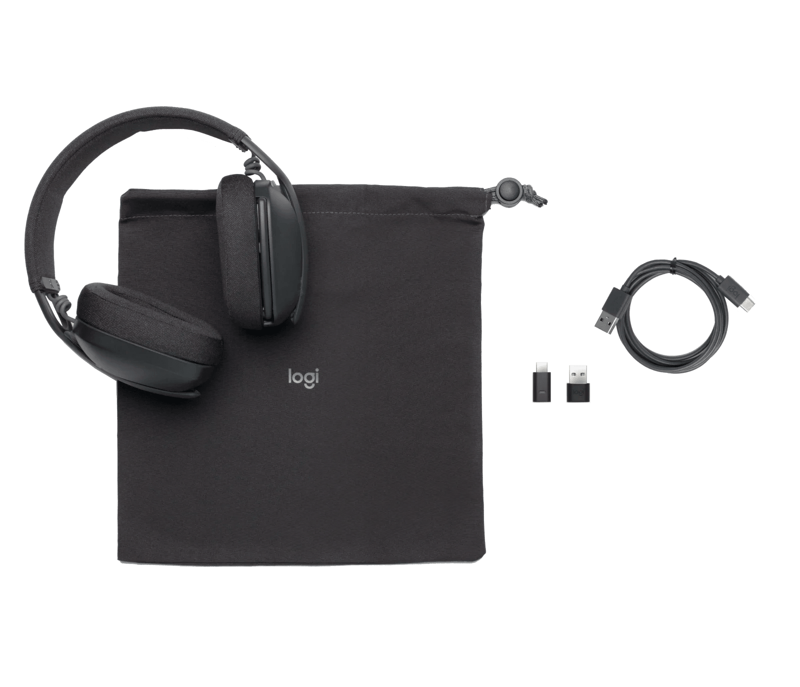 Headset Logitech Zone Vibe Wireless UC - 981-001198 - Mega Market