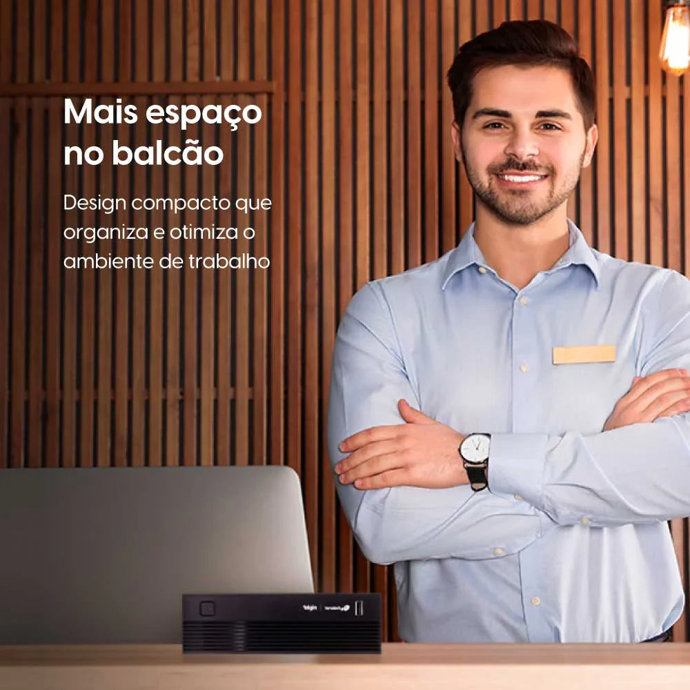 Desktop Elgin Nano300 Intel Core i3-1215U 8GB 256GB SSD - 46EN300V1020