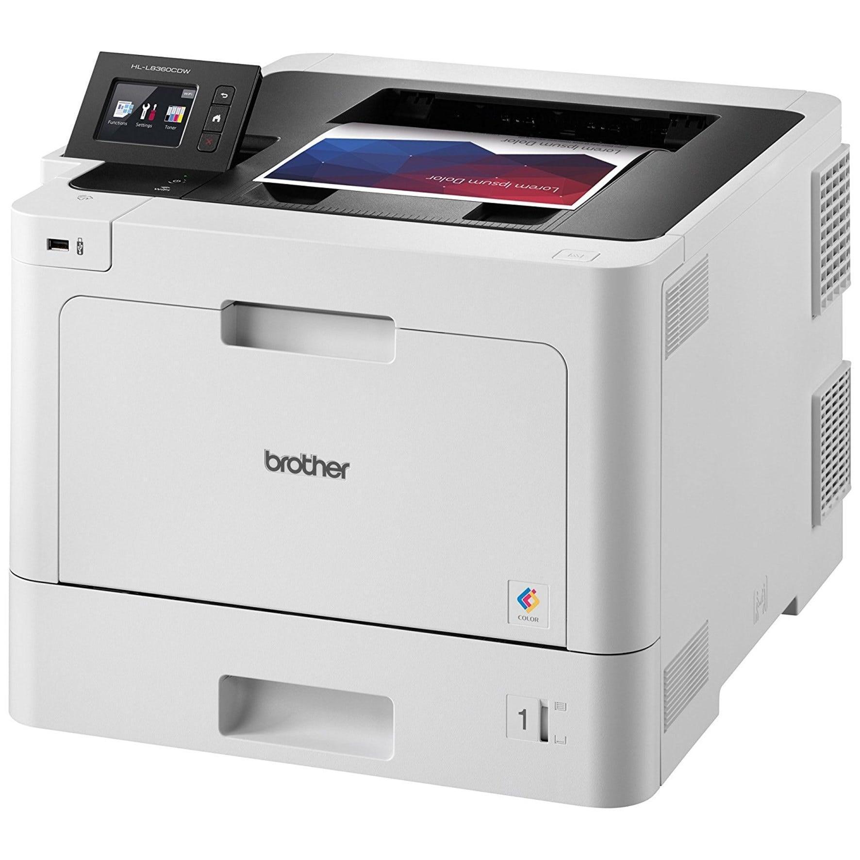 Impressora Brother Laser Color (A4) Dup, Wrl HLL8360CDW - Mega Market
