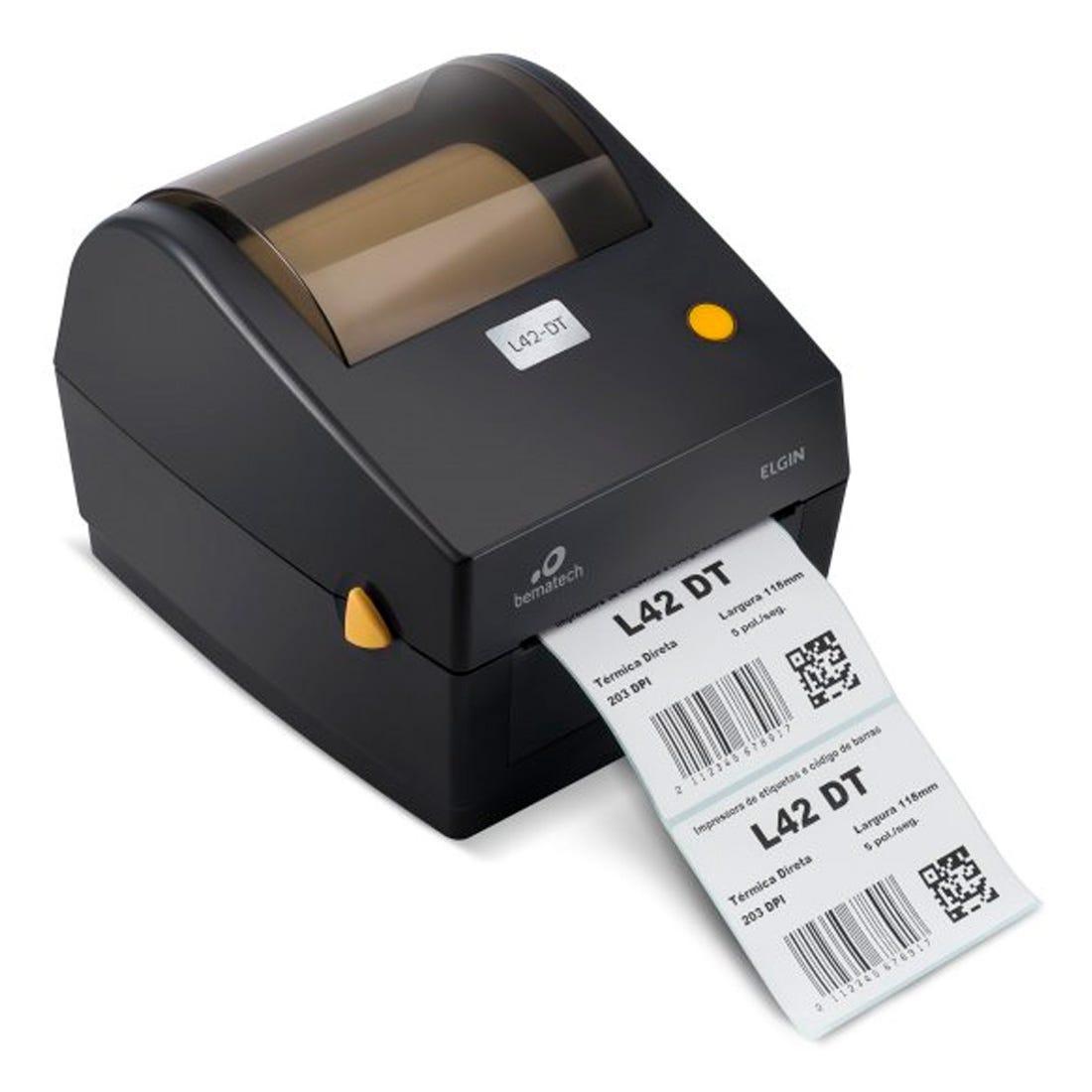 Impressora de Etiquetas Elgin L42DT 46L42DTCKD01 - Mega Market