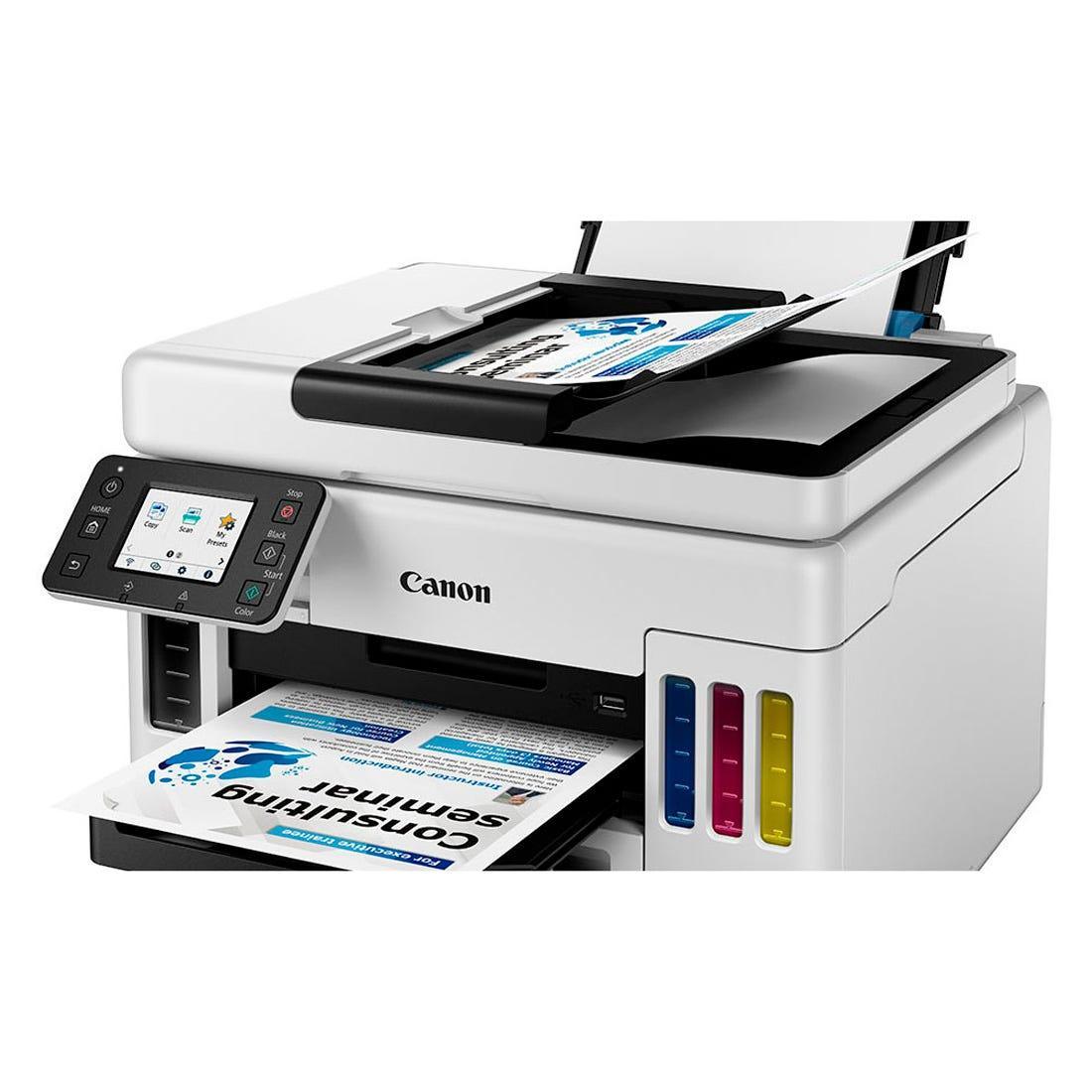 Impressora Multifuncional Canon GX7010 Maxify Tanque de Tinta - 4471C005AA - Mega Market