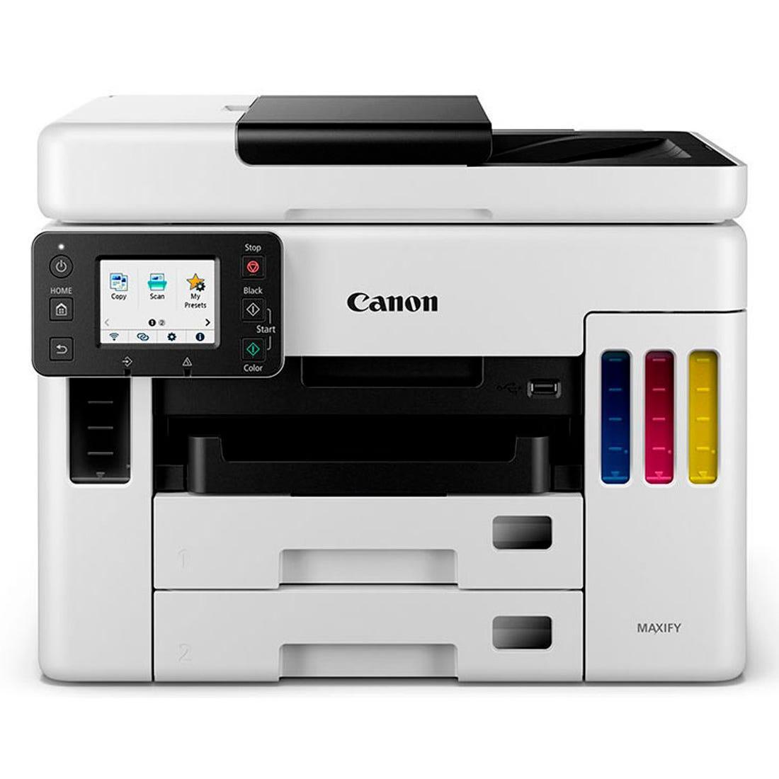 Impressora Multifuncional Canon GX7010 Maxify Tanque de Tinta - 4471C005AA - Mega Market