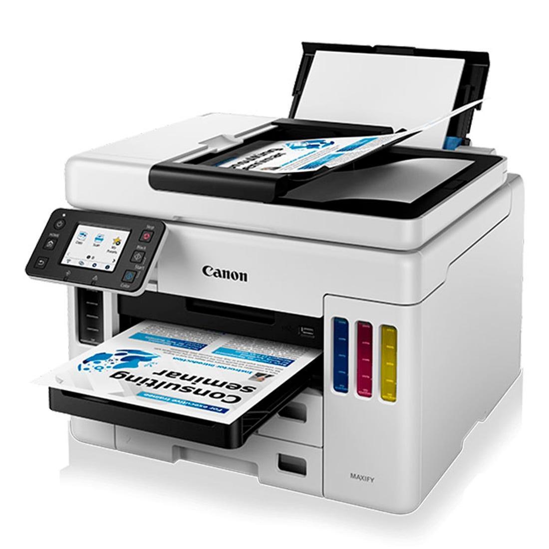 Impressora Multifuncional Canon GX7010 Maxify Tanque de Tinta - 4471C005AA - Mega Market