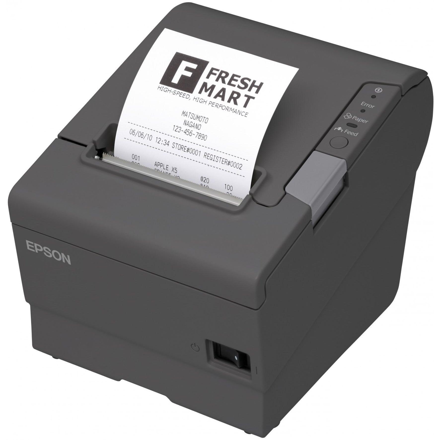 Impressora Não Fiscal Epson Ethernet TM-T88V C31CA85103 - Mega Market