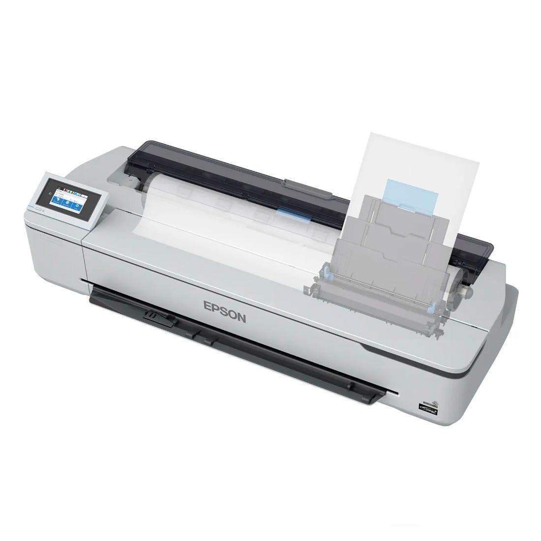 Impressora Plotter Epson SureColor T5170 36" C11CF12201 - Mega Market