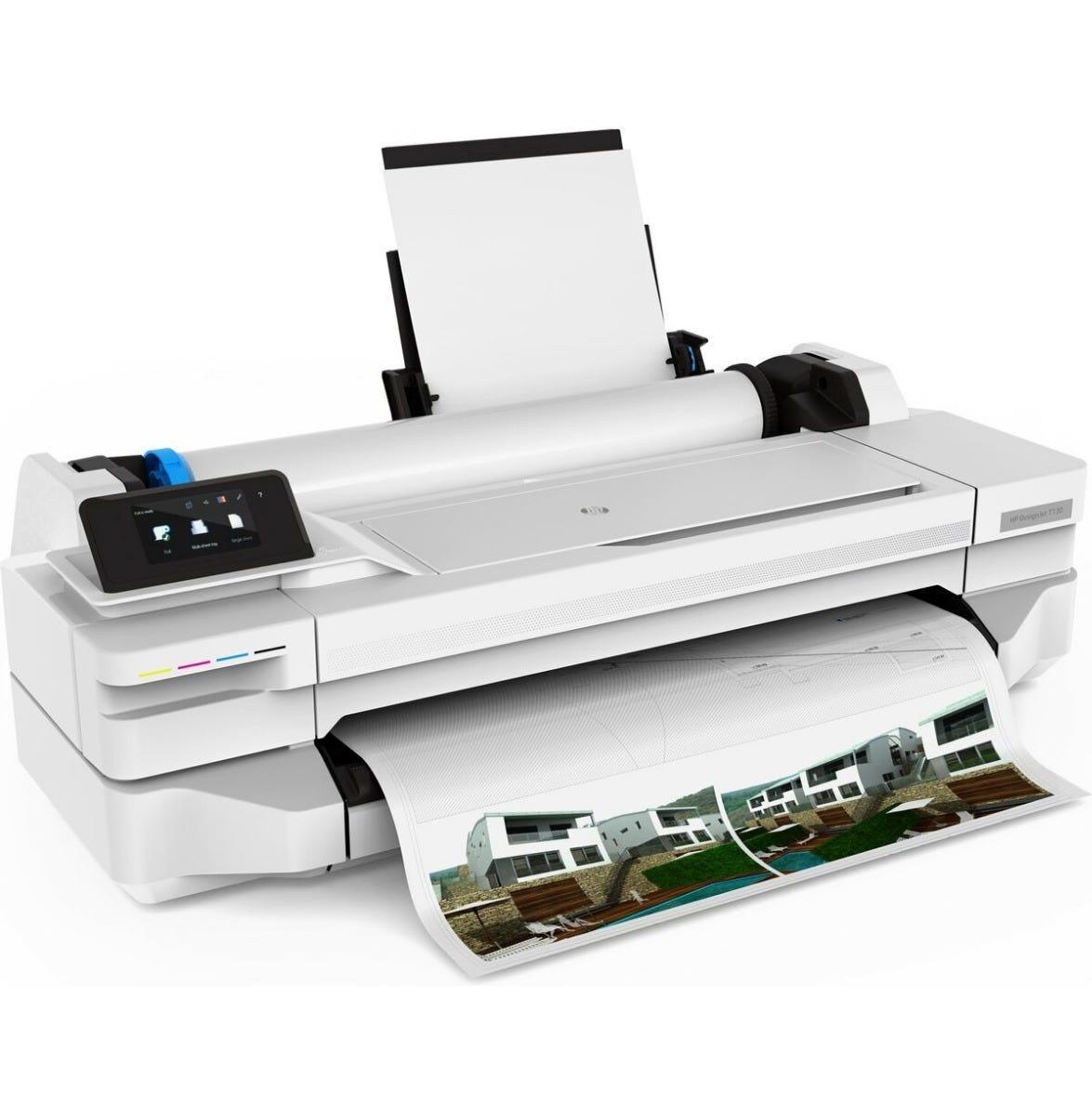 Impressora Plotter HP Designjet T130 24" 5ZY58A#B1K - Mega Market