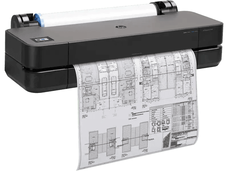 Impressora Plotter HP DesignJet T250 24" - 5HB06A#B1KBID - Mega Market