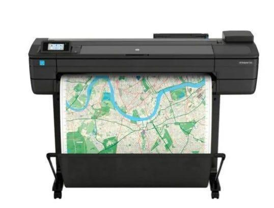 Impressora Plotter HP Designjet T730 36" F9A29D#B1KBID - Mega Market