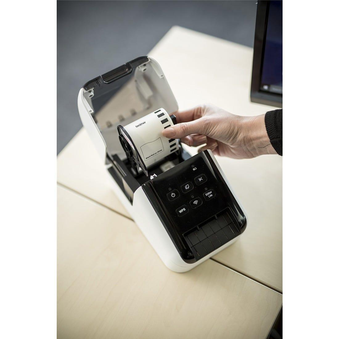 Impressora Térmica Brother QL-810W para Etiquetas - QL810W - Mega Market
