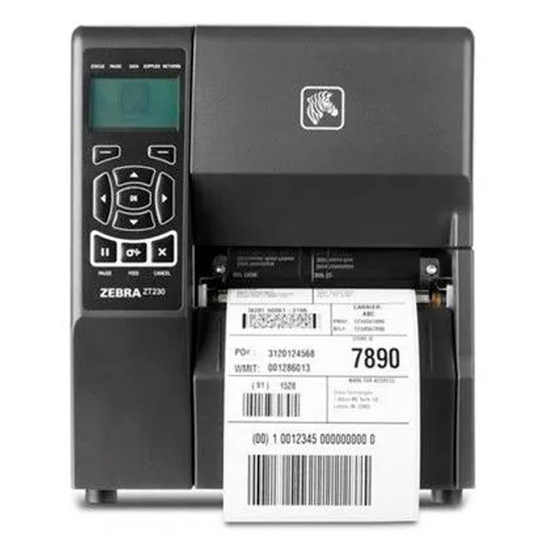 Impressora Zebra 203DPI 4" USB/Serial ZT23042-T0A000FZ - Mega Market