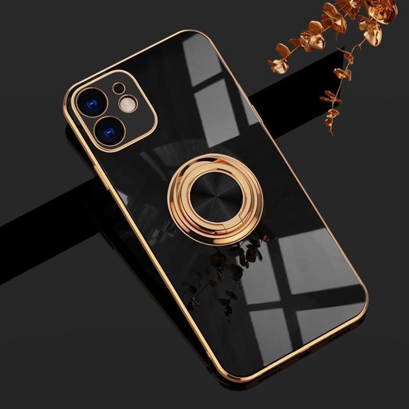 iPhone Case Luxo com Anel - Mega Market