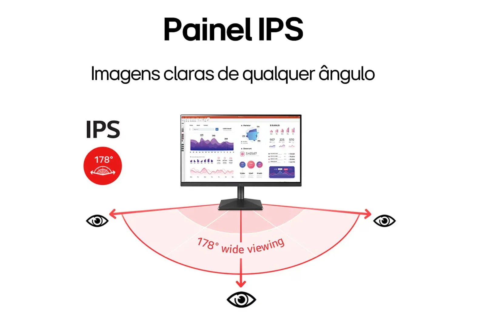 Monitor LG 23,8" FHD IPS 100Hz 5ms Pivot - 24BA850-B