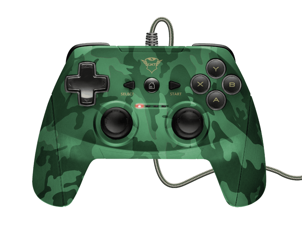 Joystick Gamer Trust XT 540 PC e PS3 Camuflado 23291i - Mega Market