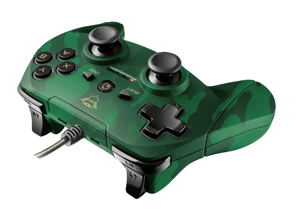 Joystick Gamer Trust XT 540 PC e PS3 Camuflado 23291i - Mega Market